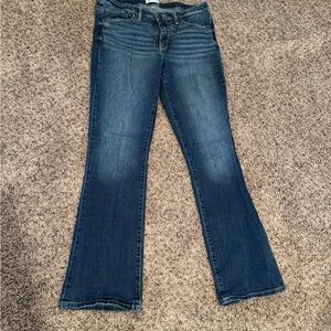 BKE Payton Dark Blue Flare Women's Jeans Size 32 X 33 1/2